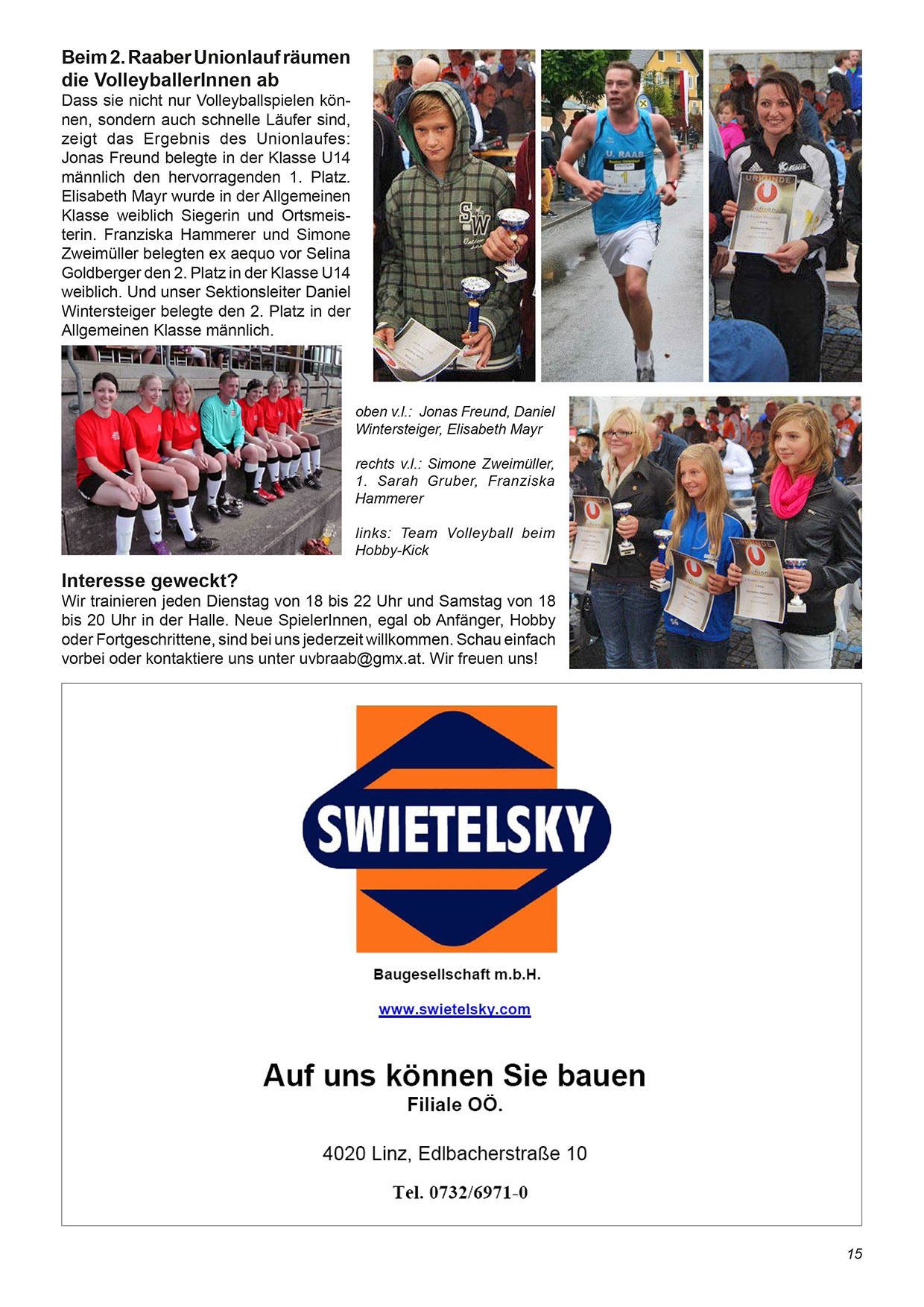 Unionzeitung 2012 - Seite 15