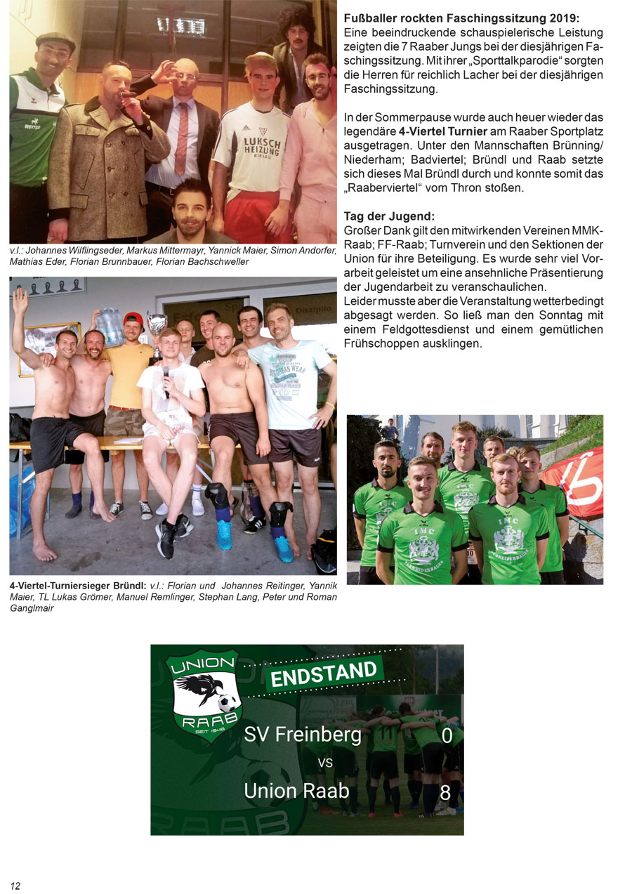 Unionzeitung 2019 - Seite 12